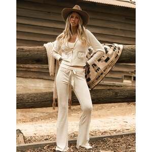 Beach Bunny Swimwear Bunny Booty Pant - Toasted Marshmallow Medium NEW W/Tags